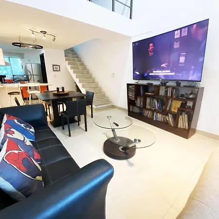 Geek-Chic Townhouse Villa